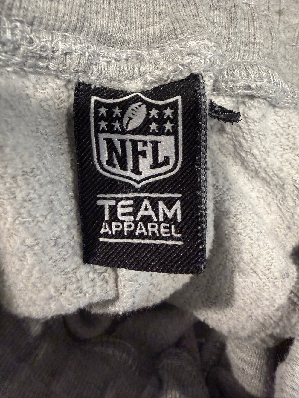 NFL Team Apparel Philadelphia Eagles Jogger Sweatpants Heather Gray Size Small - Picture 9 of 10